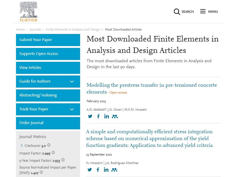 A paper within the most downloaded of FINEL in the last 90 days!