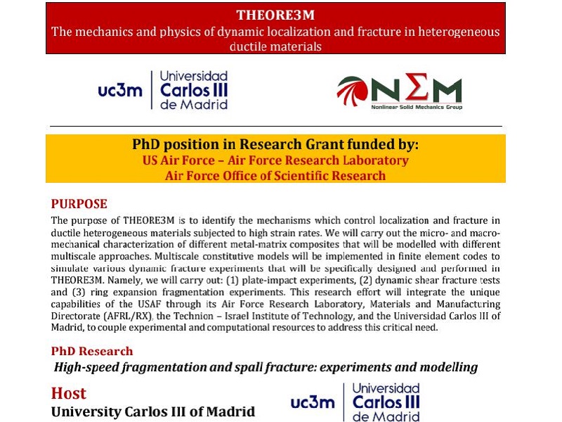 We are looking for a highly motivated researcher to carry the PhD Thesis with us!